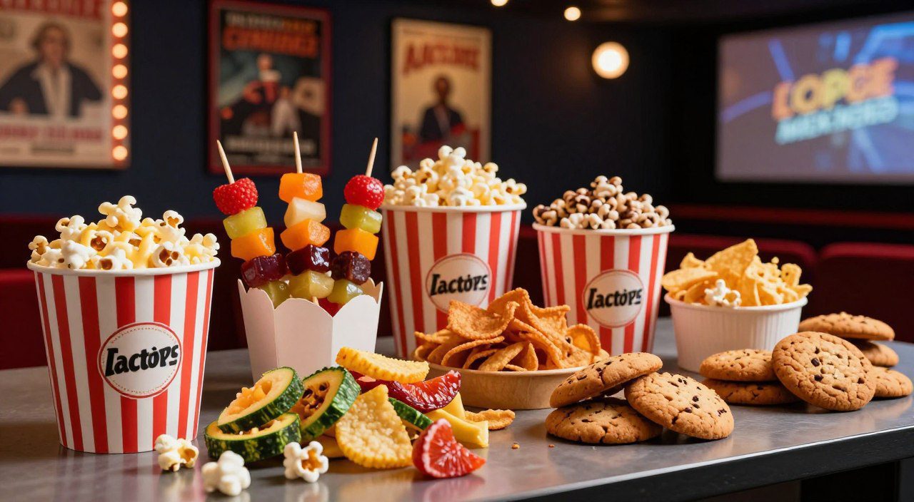 O Que Comer no Cinema Sem Lactose