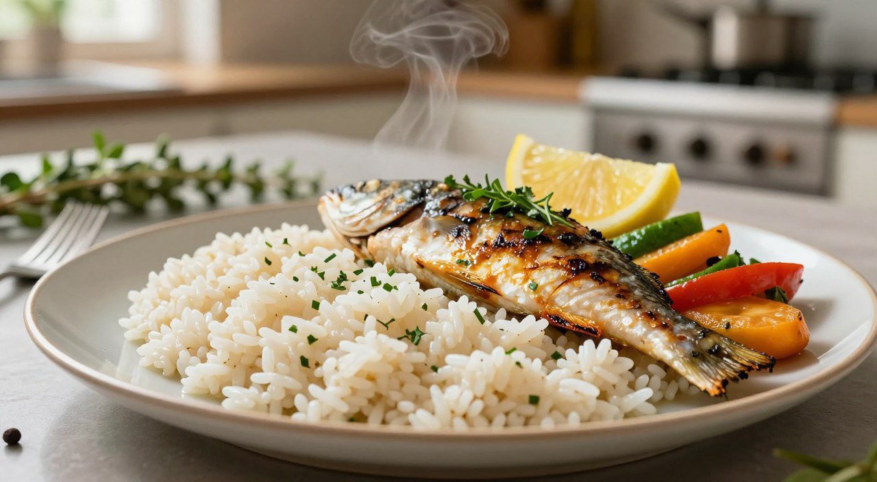 Como Deixar o Arroz Soltinho Para Acompanhar Peixe