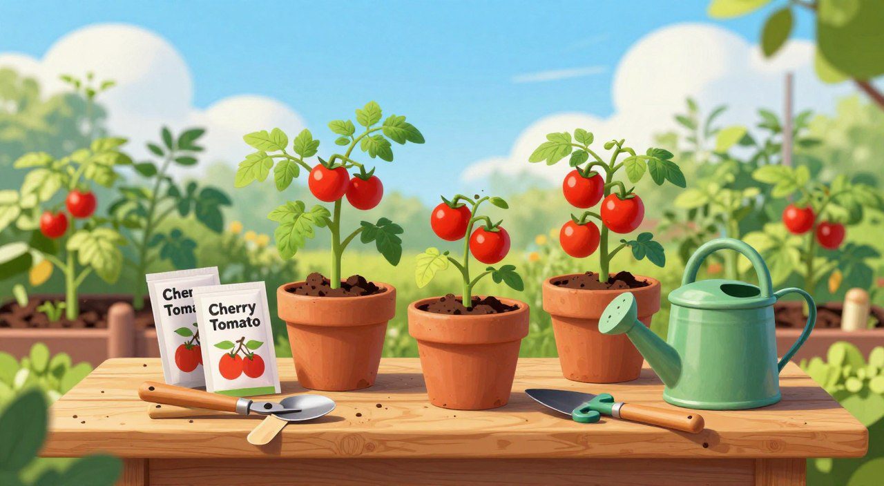 Cultivar Tomate-Cereja: Materiais e Preparo Inicial