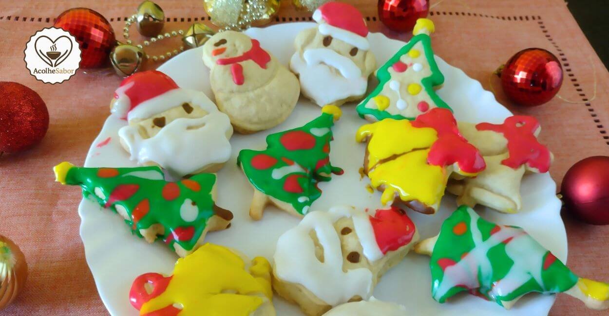 Biscoito de Natal Decorado