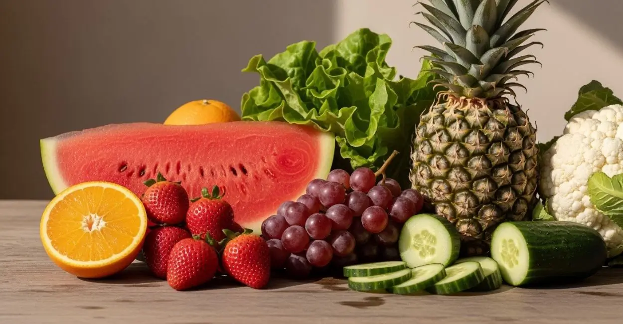 Alimentos que Hidratam o Seu Organismo